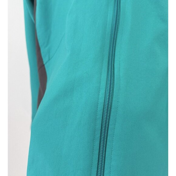 Reebok Women’s Teal Full Zip Yoga Running Jacket Size XL Athleisure - Picture 5 of 15